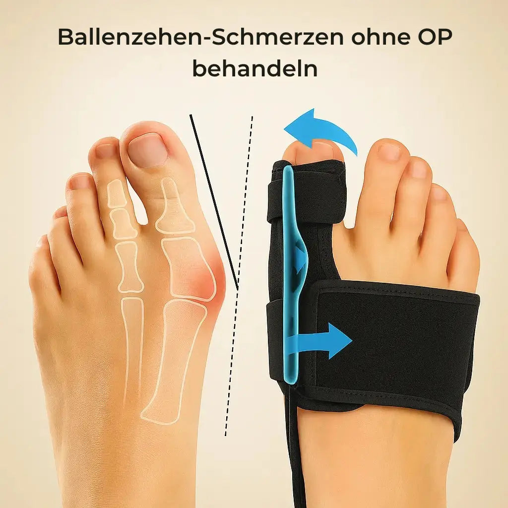 Weiche Ballenzeh-Korrektor